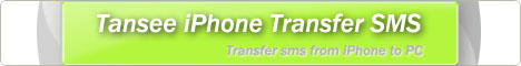 Tansee iPhone Transfer SMS - Copy SMS From iPhone 